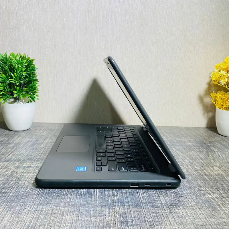 Dell Chromebook 3400 | 1.1 GHz Intel Celeron N4000 Dual-Core | 4GB Ram | 32GB Storage | Playstore Supported |14″ Display | Chromebook - Image 2