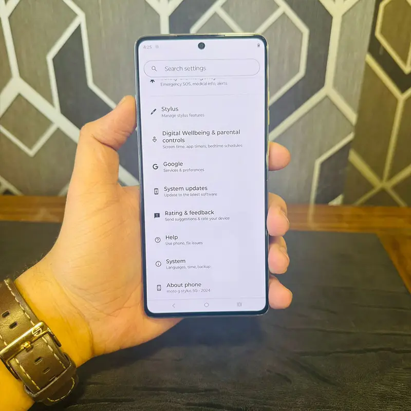 Motorola | Moto G Stylus 5G 2024 | 128GB Storage | 8GB RAM | Snapdragon 6 Gen 1 | 5000 mAh Battery | 50MP Camera | Non PTA Approved (SIM Lock) | Mobile Phone - Image 10