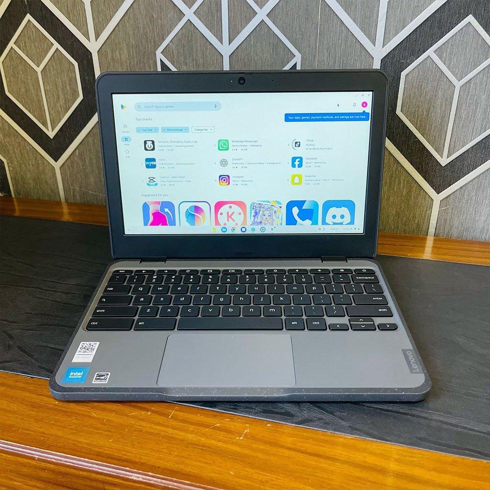Lenovo ChromeBook 100E 3rd Gen | 4GB RAM | 64GB Storage | 11.6″ Display | Webcam | Playstore Supported | Intel Celeron N4500 1.10GHz | 2031 Updateable | 8 Hours Battery | ChromeBook - Image 7