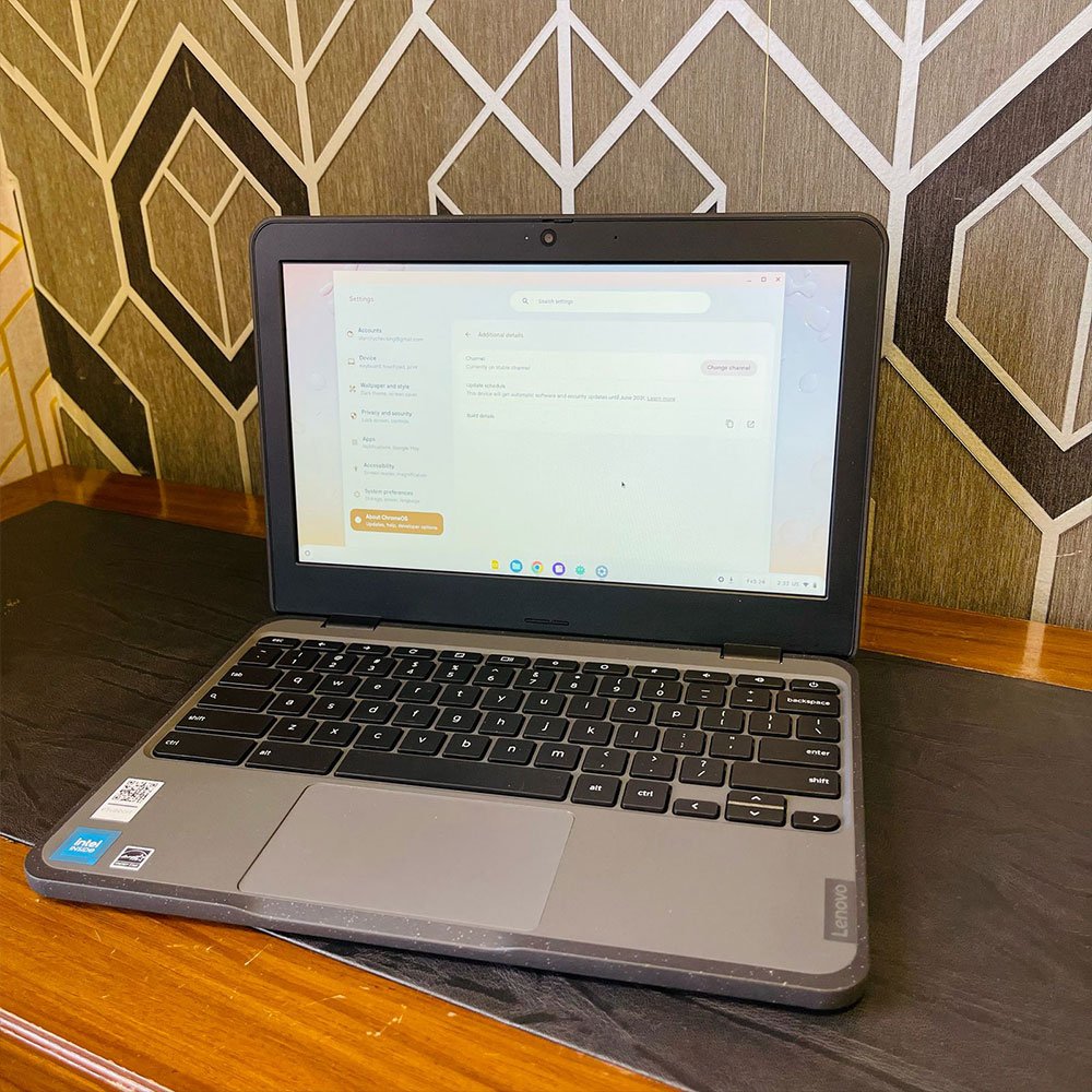 Lenovo ChromeBook 100E 3rd Gen | 4GB RAM | 64GB Storage | 11.6″ Display | Webcam | Playstore Supported | Intel Celeron N4500 1.10GHz | 2031 Updateable | 8 Hours Battery | ChromeBook - Image 6