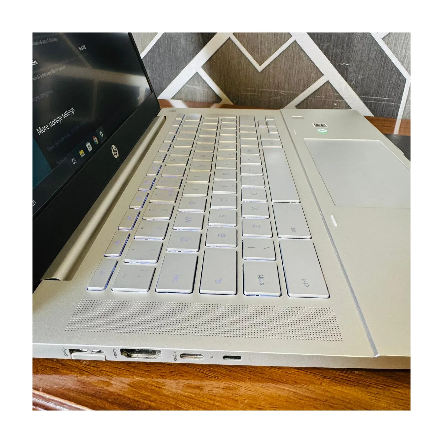 HP Pro C640 Chromebook | Windows 10 | 64GB SSD | 8GB RAM | Intel Core i3-10110U | 10th Gen | Backlit Keyboard | Fingerprint | 14″ HD Display | Chromebook - Image 5