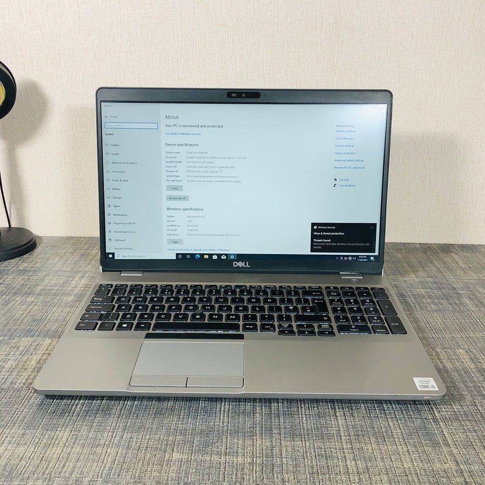 Dell Latitude 5510 Laptop | 256GB M.2 SSD | 8GB RAM | Core i7 10th Generation | 15.6″ Display | Laptop - Image 6