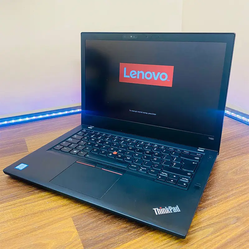 Lenovo ThinkPad T480 Laptop | 256GB SSD | 8GB RAM | Core i7 8th Generation | Backlit Keyboard | 14″ FHD Display | Laptop - Image 2