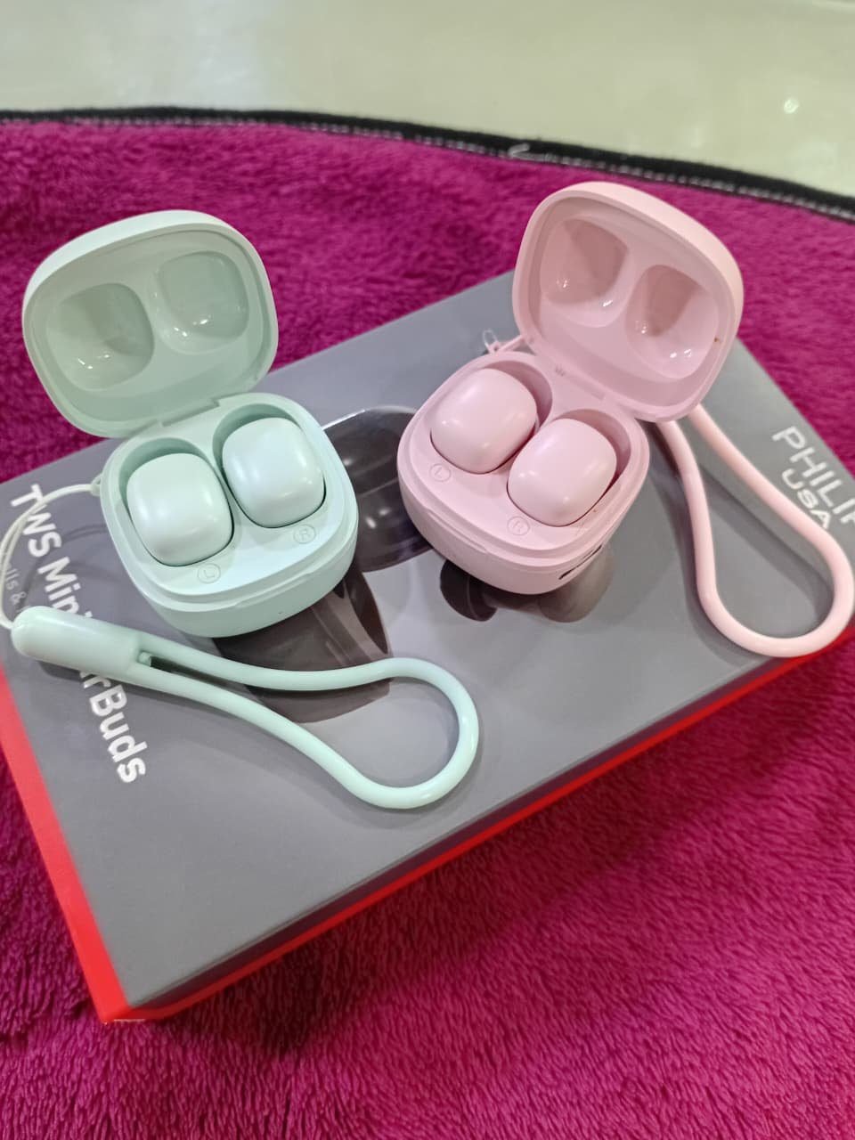 Philips USA TWS Mini Earbuds | Handfree – True Bluetooth Wireless Earbuds Headphones 5.0 | Mini Bluetooth Headset HD Calls, Long Battery - Image 2
