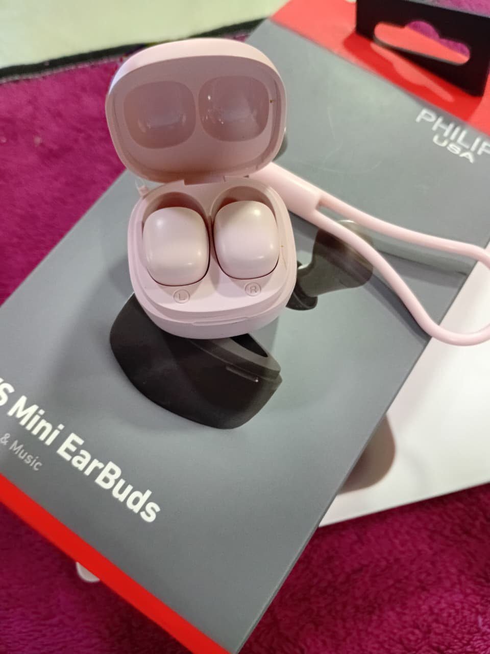 Philips USA TWS Mini Earbuds | Handfree – True Bluetooth Wireless Earbuds Headphones 5.0 | Mini Bluetooth Headset HD Calls, Long Battery - Image 4