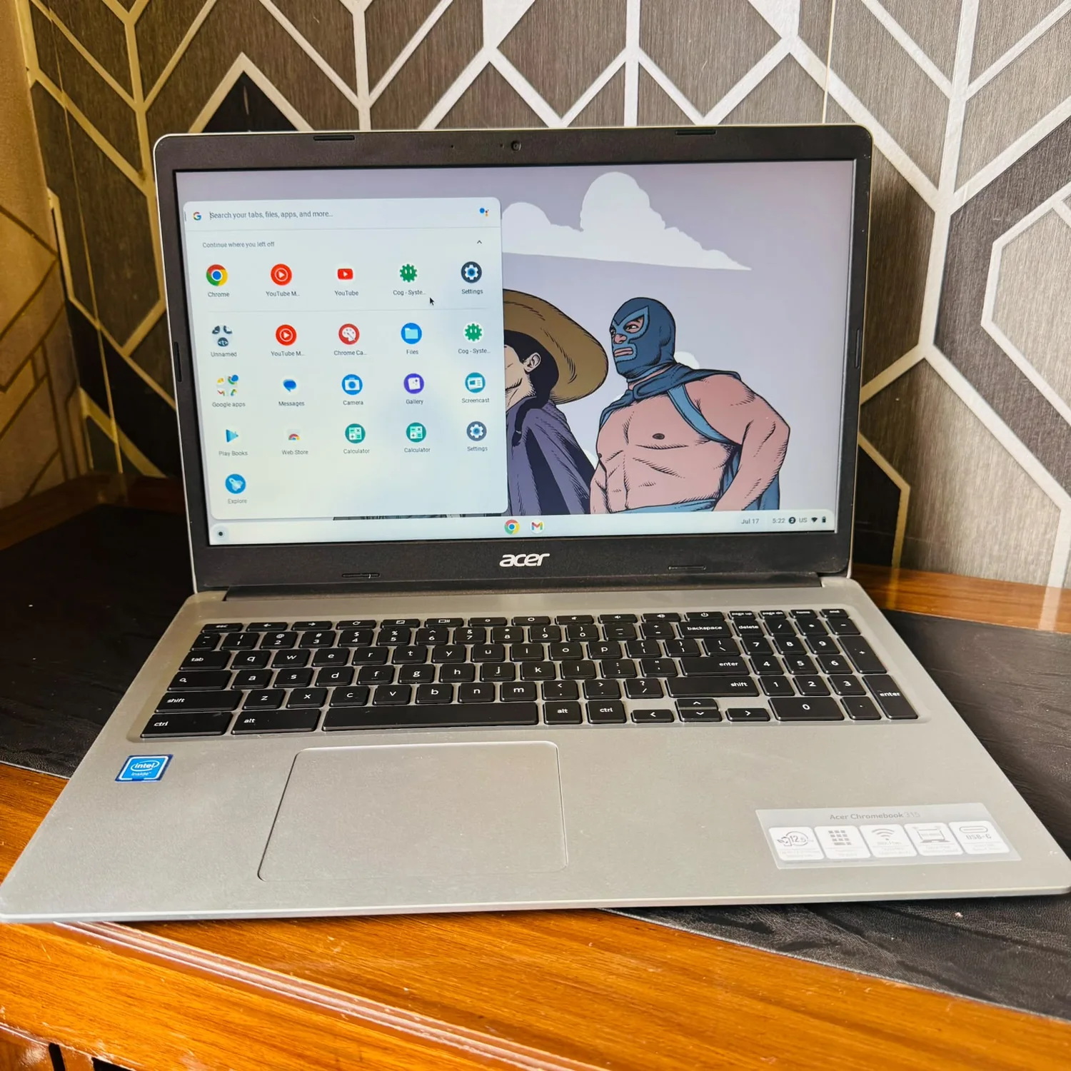 Acer | Chromebook 315 CB315-3H | Chromebook | 64GB eMMC | 4GB RAM | Intel Celeron N4020 | 2029 Updatable | Play Store Supported | 15.6″ FHD Display | ChromeBook - Image 3