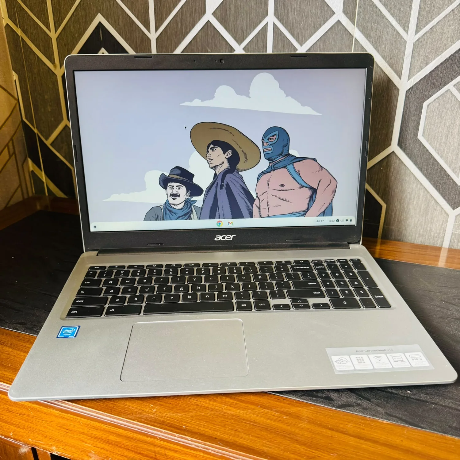 Acer | Chromebook 315 CB315-3H | Chromebook | 64GB eMMC | 4GB RAM | Intel Celeron N4020 | 2029 Updatable | Play Store Supported | 15.6″ FHD Display | ChromeBook - Image 2