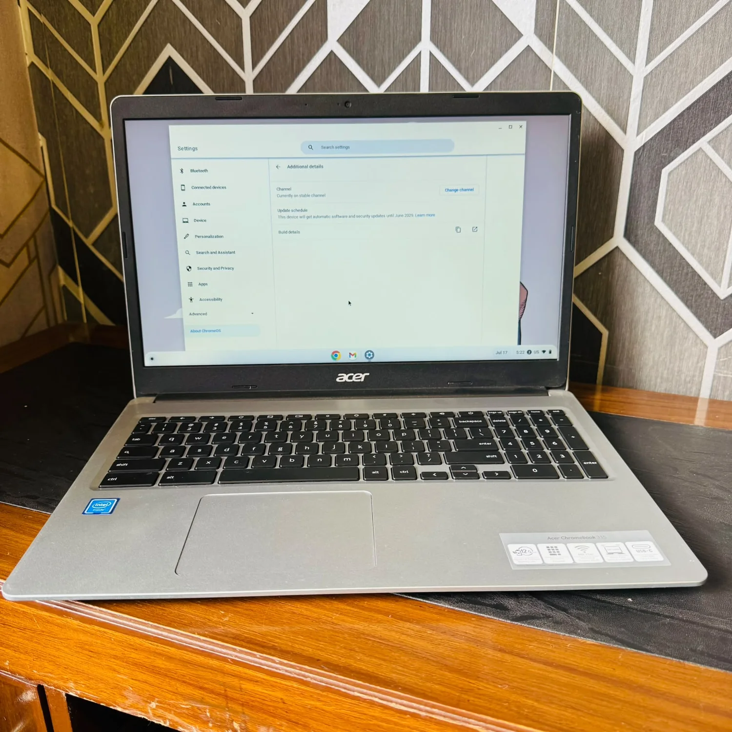 Acer | Chromebook 315 CB315-3H | Chromebook | 64GB eMMC | 4GB RAM | Intel Celeron N4020 | 2029 Updatable | Play Store Supported | 15.6″ FHD Display | ChromeBook - Image 6