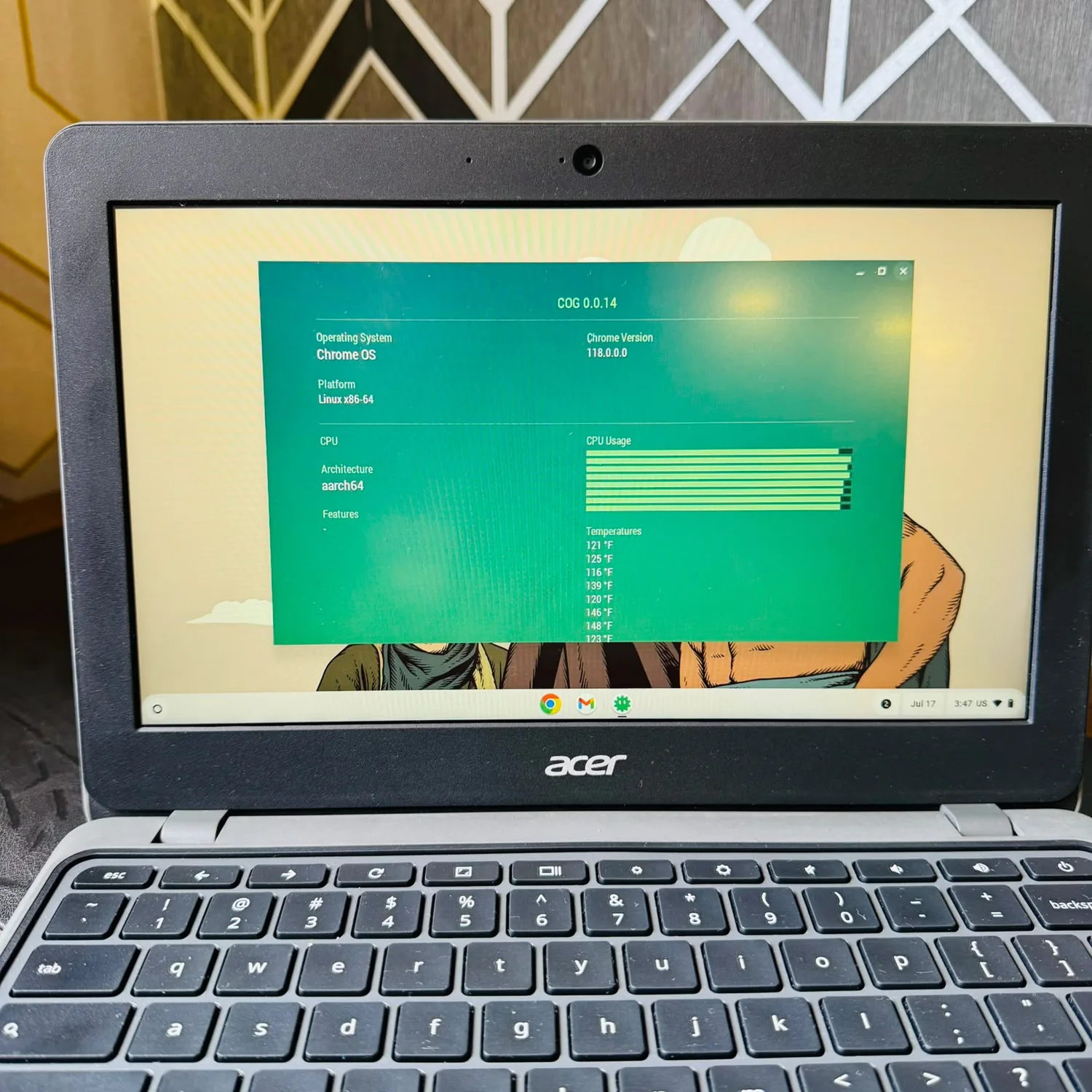 Acer Chromebook 511 C741L | 32GB eMMC | 4GB RAM | Qualcomm Snapdragon 7c | 2031 Updatable | Play Store Supported | 11.6″ HD Display | ChromeBook - Image 7