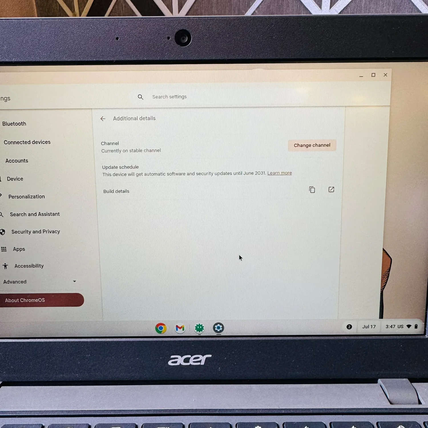 Acer Chromebook 511 C741L | 32GB eMMC | 4GB RAM | Qualcomm Snapdragon 7c | 2031 Updatable | Play Store Supported | 11.6″ HD Display | ChromeBook - Image 6