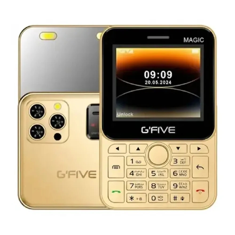 GFive Magic | Keypad Feature Phone | 2.4” Screen Display | 2000mAh Battery | PTA Approved | Brand New Box Pack | Mobile Phone - Image 3