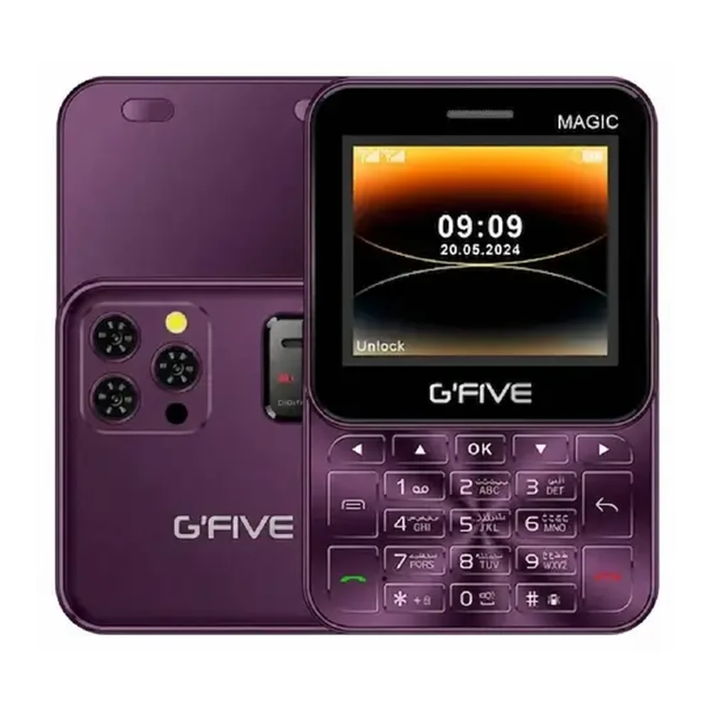 GFive Magic | Keypad Feature Phone | 2.4” Screen Display | 2000mAh Battery | PTA Approved | Brand New Box Pack | Mobile Phone - Image 4