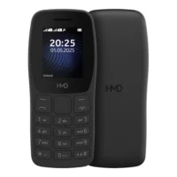 HMD 105 Pure | Keypad Feature Phone | 1.77 QQVGA Display | 800 mAh1 Removable Battery | PTA Approved | Brand New Box Pack | Mobile Phone