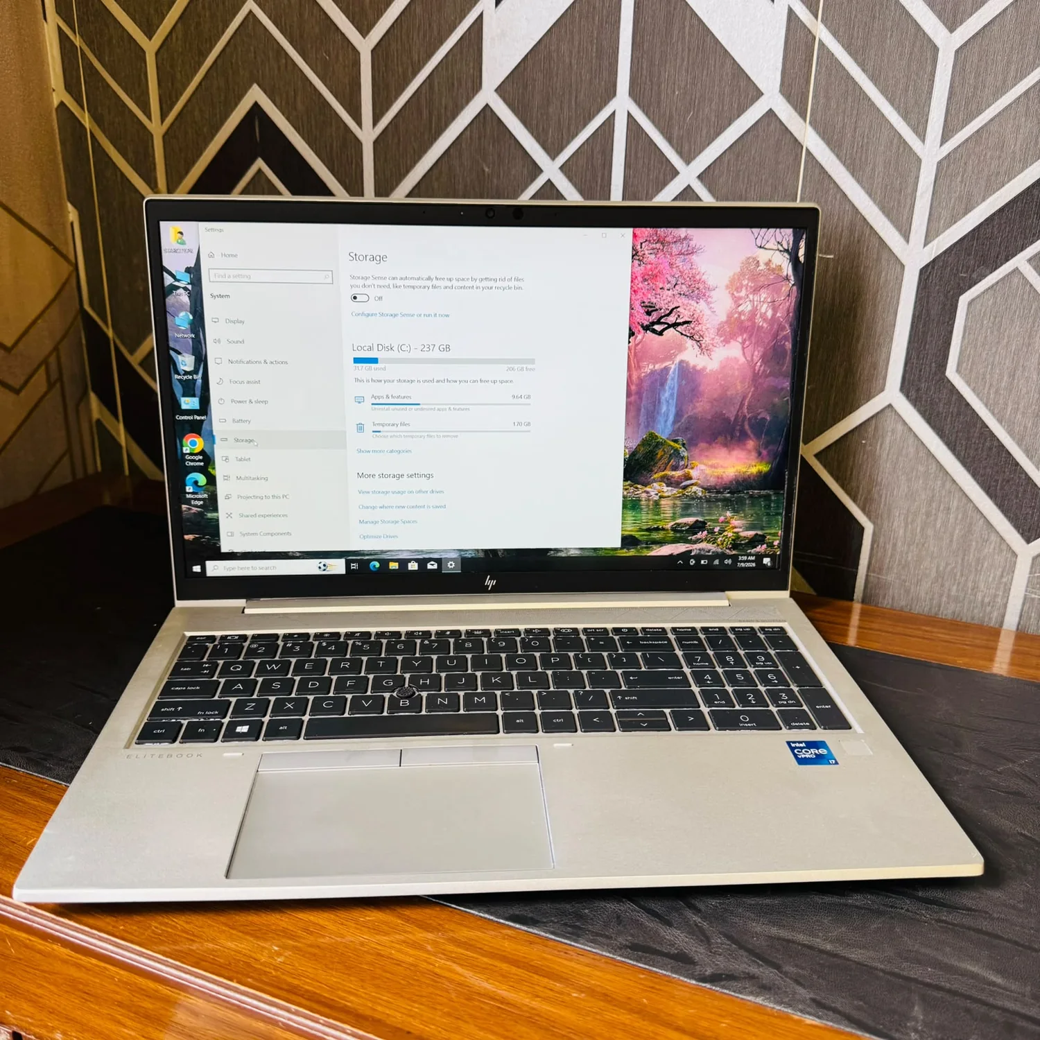 HP | EliteBook 850 G8 Laptop | 256GB SSD | 8GB RAM | Core i7-1185G7 | 11th Gen | 15.6″ FHD Display | Backlit Keyboard | Touchscreen | Laptop - Image 9
