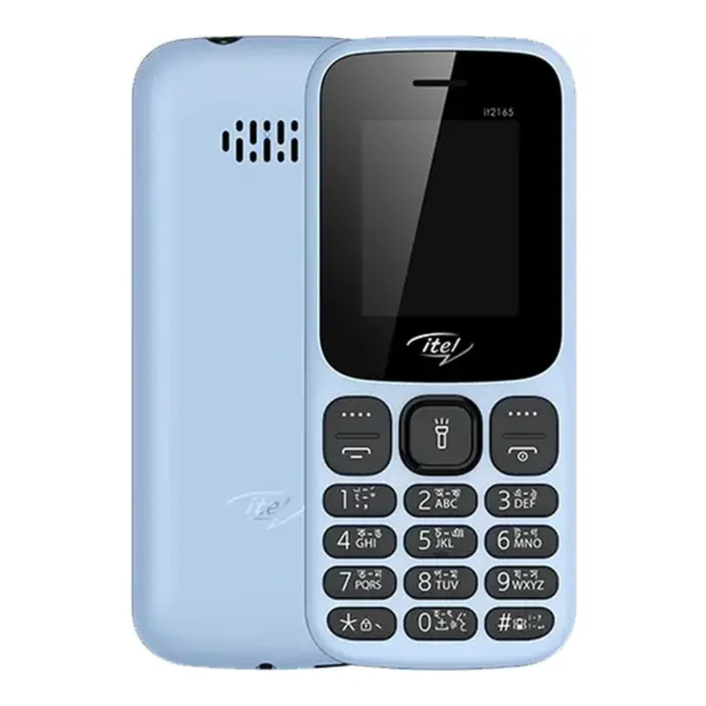 itel it2165 | Keypad Feature Phone | 1.8 Inches Display | 1000mAh Battery | PTA Approved | Brand New Box Pack | Mobile Phone