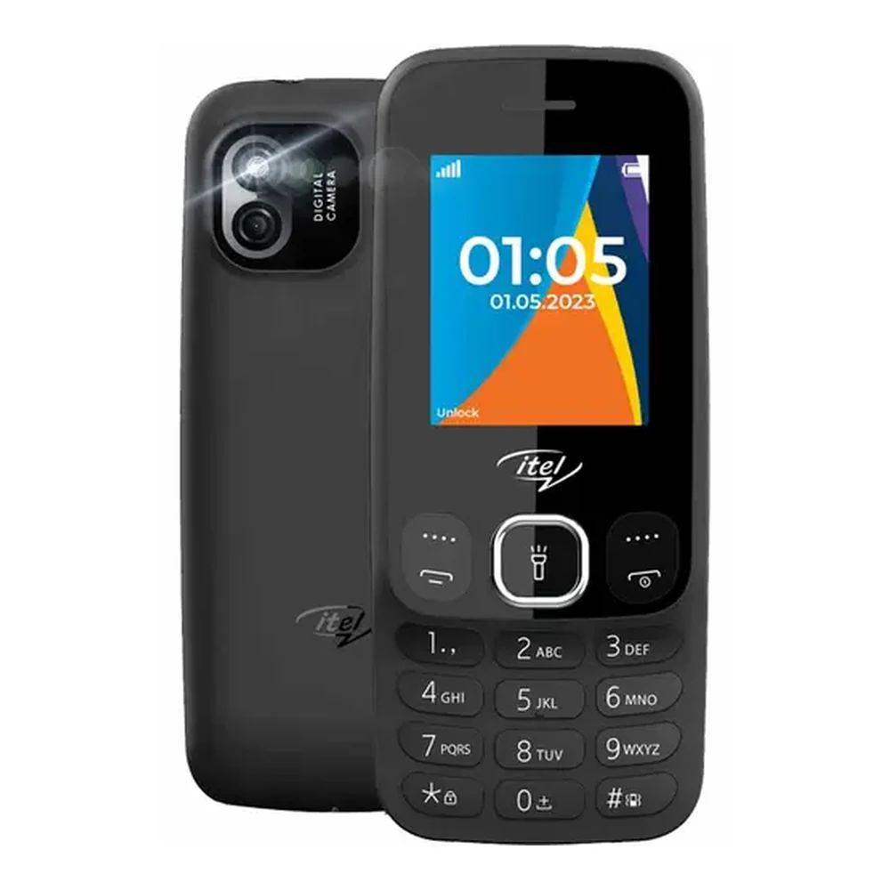 itel it2166 | Keypad Feature Phone | 2 Inches Display | 1000 mAh Battery | PTA Approved | Brand New Box Pack | Mobile Phone
