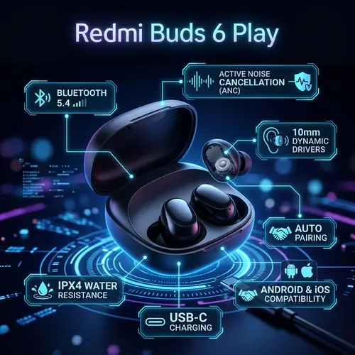 Redmi Buds 6 Play - Image 3