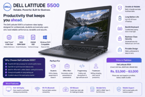 Dell Latitude 5500 Laptop