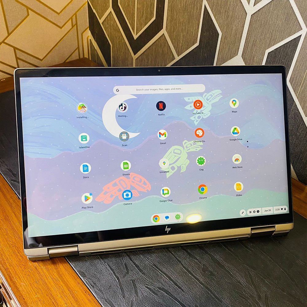 HP 2-in-1 Chromebook | x360 14c-ca0053dx | 64GB Storage | 8GB RAM | Touch Screen | 360 Rotation | Intel Core i3-10110U | 14″ IPS Touchscreen Display | Playstore Supported | 2030 Updatable | ChromeBook - Image 3