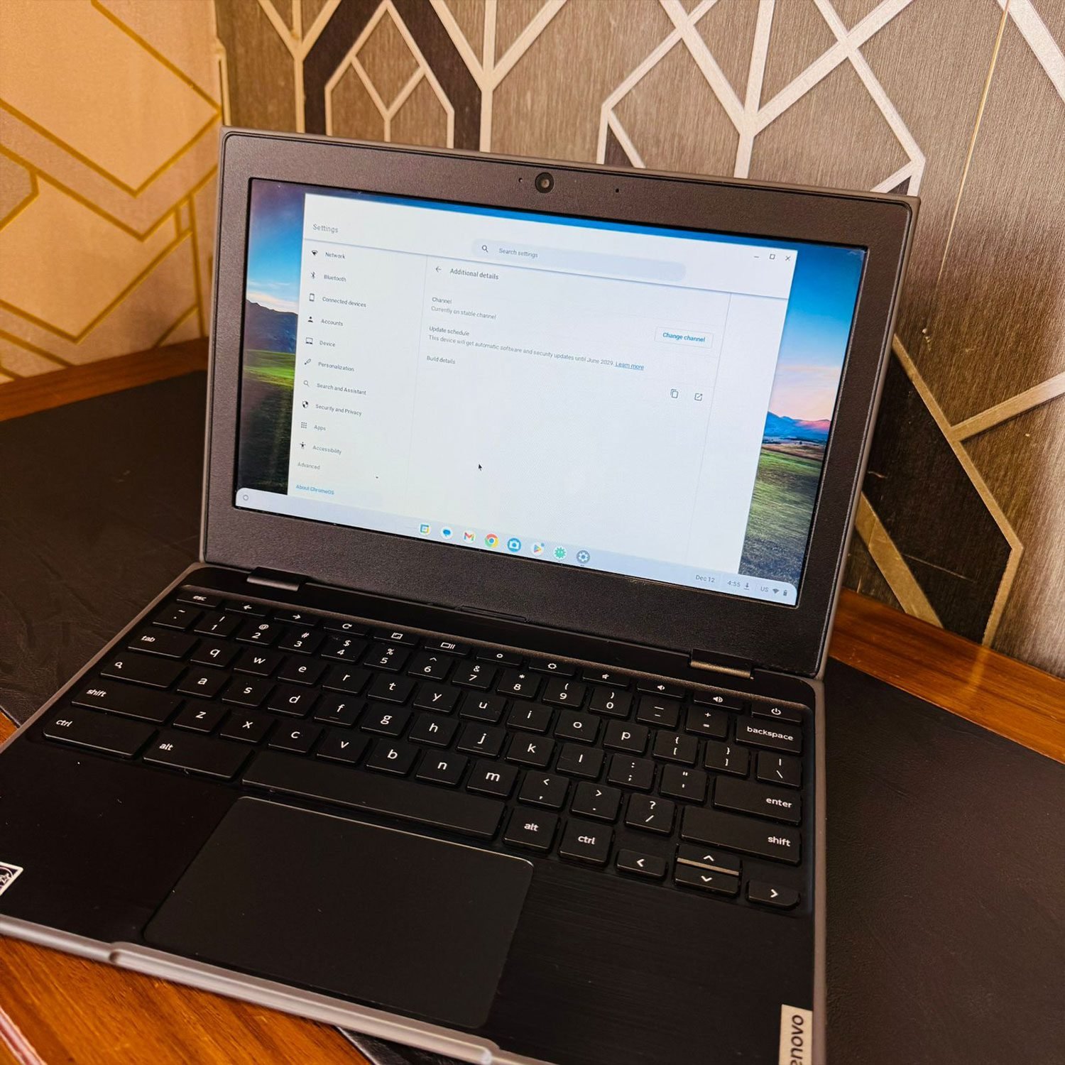 Lenovo | Chromebook 100E 2nd Gen AST | 4GB RAM | 32GB Storage | AMD A4-9120C 1.60Ghz Processor | 11.6″ Display | Webcam | Playstore Supported | 2029 Updatable | Chromebook - Image 7