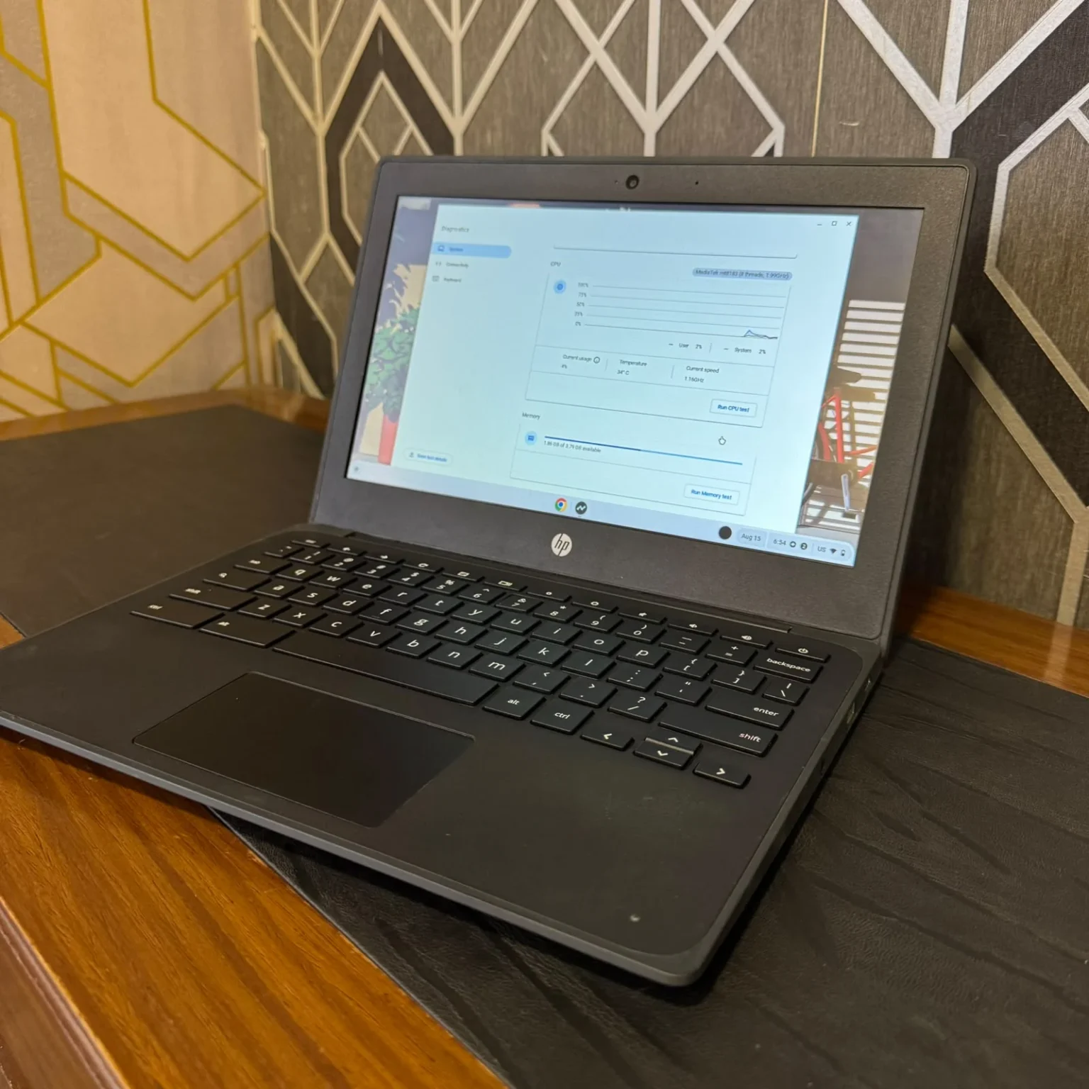 HP Chromebook 11MK G9 EE | 32GB eMMC | 4GB RAM | MediaTek MT8183 | 2030 Updatable | Play Store Supported | 11.6″ HD Display | Chromebook - Image 3