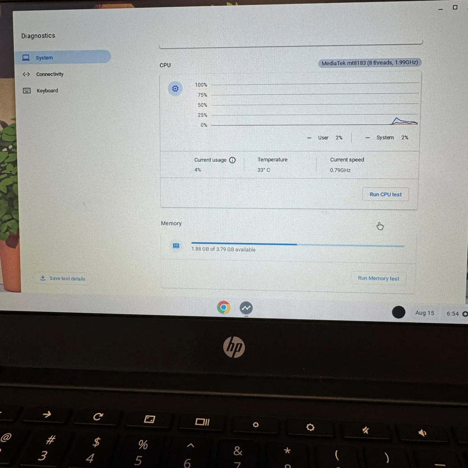 HP Chromebook 11MK G9 EE | 32GB eMMC | 4GB RAM | MediaTek MT8183 | 2030 Updatable | Play Store Supported | 11.6″ HD Display | Chromebook - Image 8