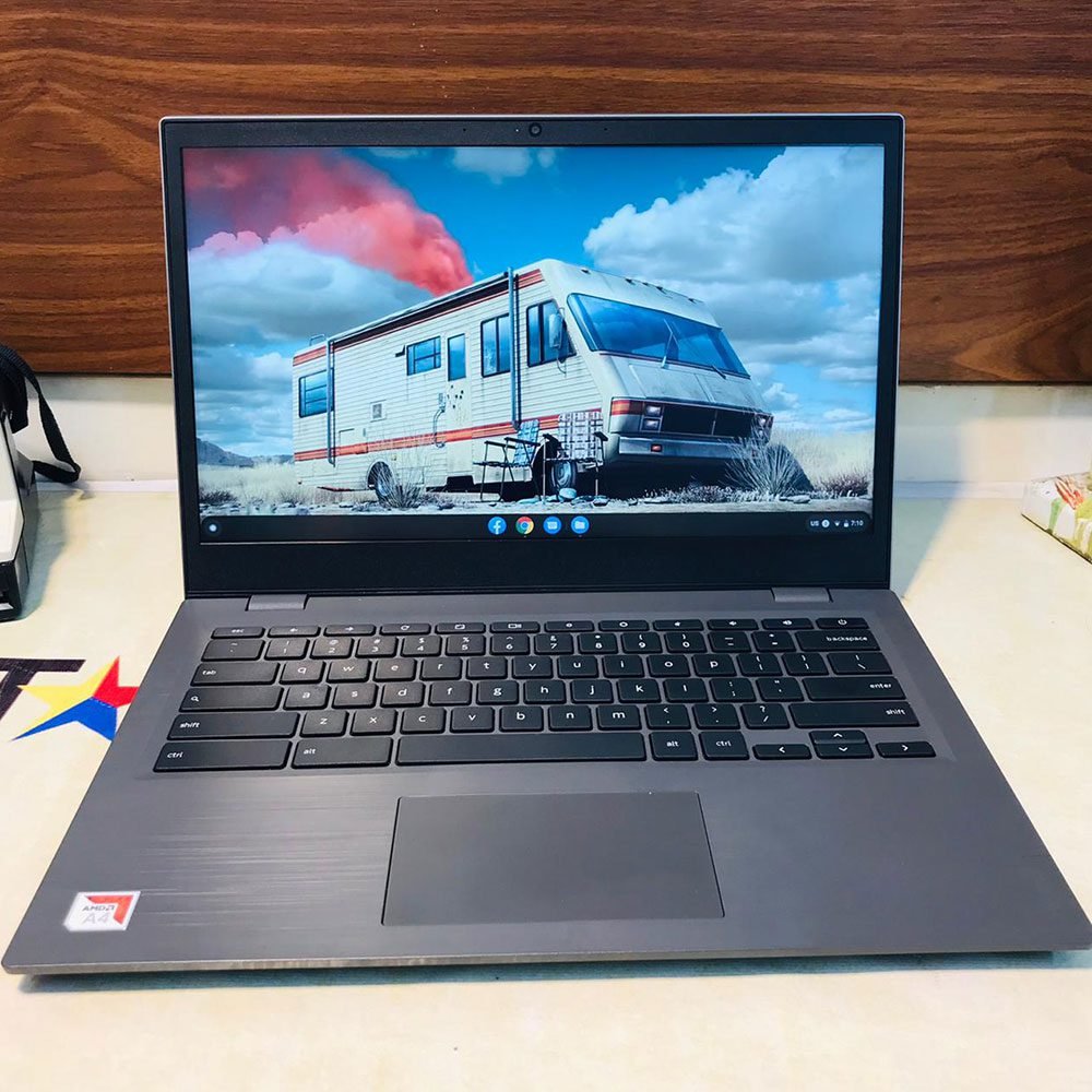 Lenovo | ChromeBook 14E | 4GB RAM | 32GB Storage | 14″ Full HD Display | Touch Screen | 2029 updatable | AMD A4-9120C Dual-Core | 9th Gen Processor | ChromeBook - Image 2