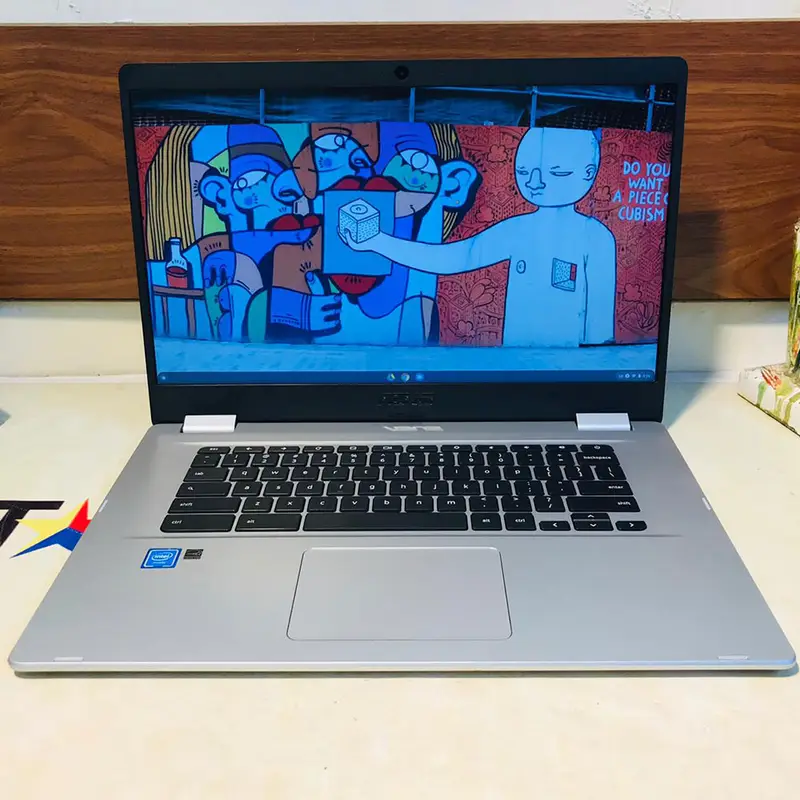 Asus | Chromebook C523 | 64GB Storage | 8GB RAM | Intel HD Graphics 500 | 1.1 GHz Processor | Intel Celeron N3350 | 15.6″ HD LED Display 2027 Updatable | ChromeBook - Image 2