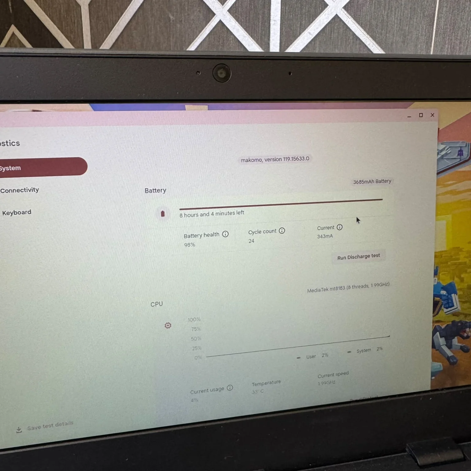 Lenovo | 100e 2nd Gen MTK 2 | 4GB RAM | 32GB eMMC | MT8183 8 Threads | 11.6-inch HD | 2030 Updatable | Chromebook - Image 4