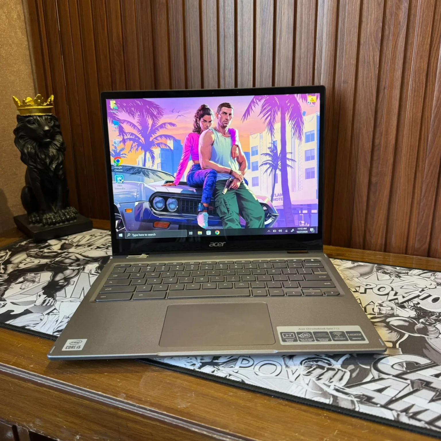 Acer Spin 713 | Core i5 10th Gen | 16GB RAM | 256GB SSD | 13.5″ 2K Touchscreen | 360° Rotatable | Windows 10 | Laptop - Image 2