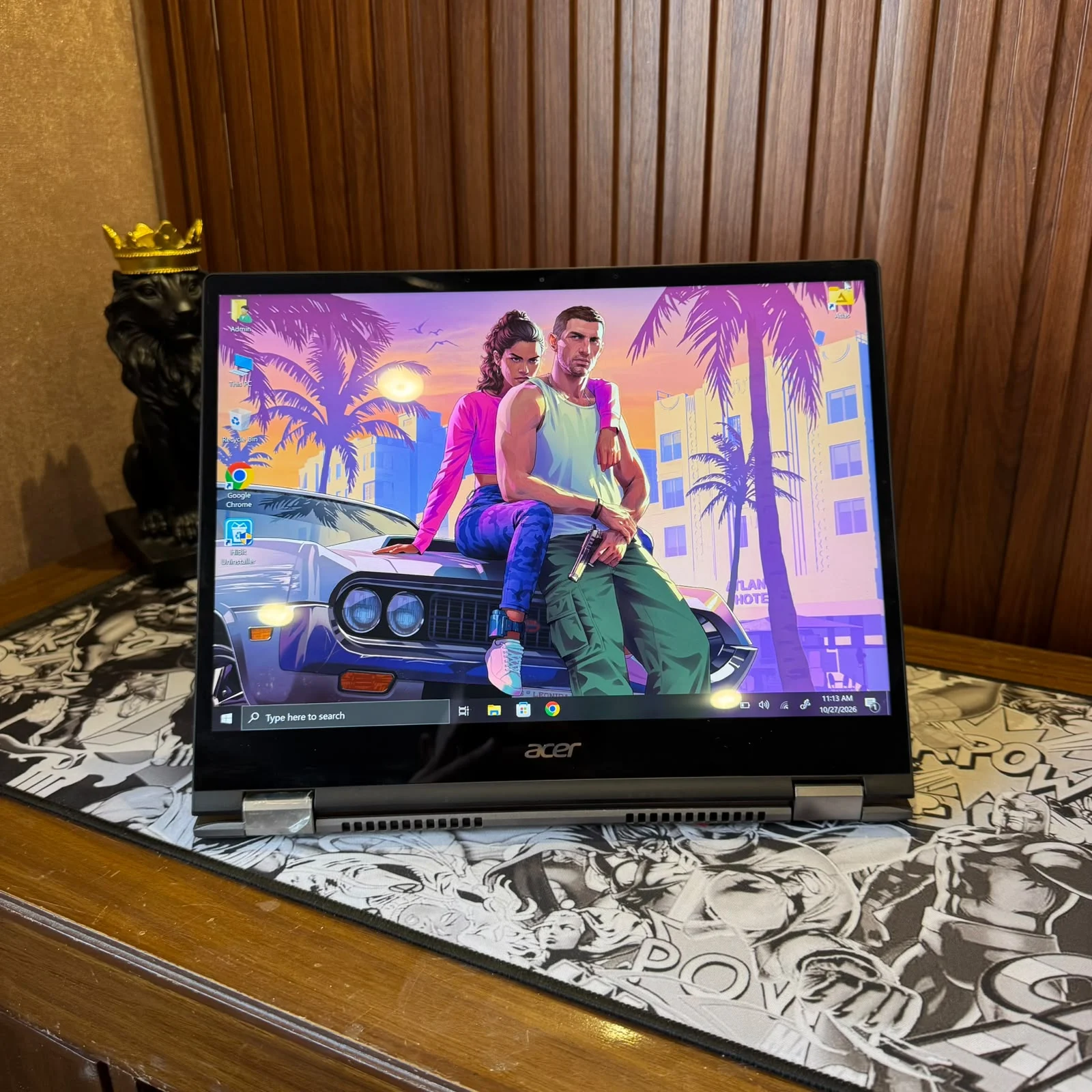 Acer Spin 713 | Core i5 10th Gen | 16GB RAM | 256GB SSD | 13.5″ 2K Touchscreen | 360° Rotatable | Windows 10 | Laptop - Image 4
