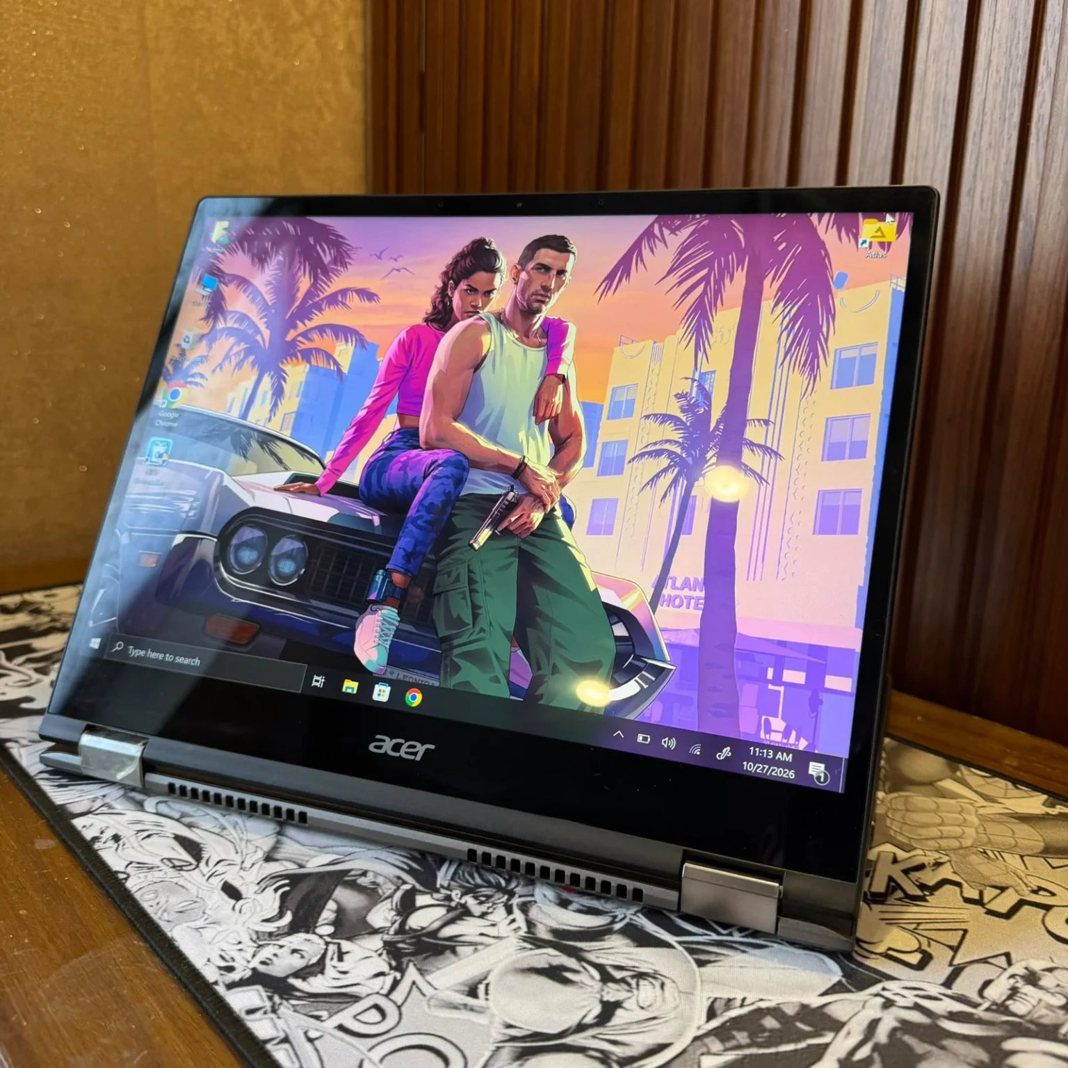 Acer Spin 713 | Core i5 10th Gen | 16GB RAM | 256GB SSD | 13.5″ 2K Touchscreen | 360° Rotatable | Windows 10 | Laptop - Image 5