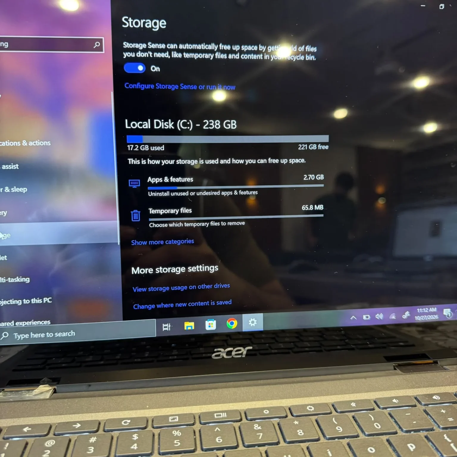 Acer Spin 713 | Core i5 10th Gen | 16GB RAM | 256GB SSD | 13.5″ 2K Touchscreen | 360° Rotatable | Windows 10 | Laptop - Image 9